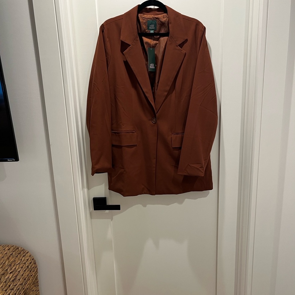 Wild Fable Rich Brown Blazer